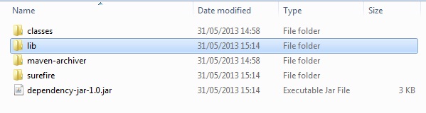 Dependency Plugin Resultado