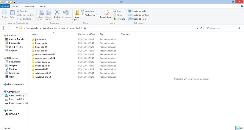 Sonar Folder